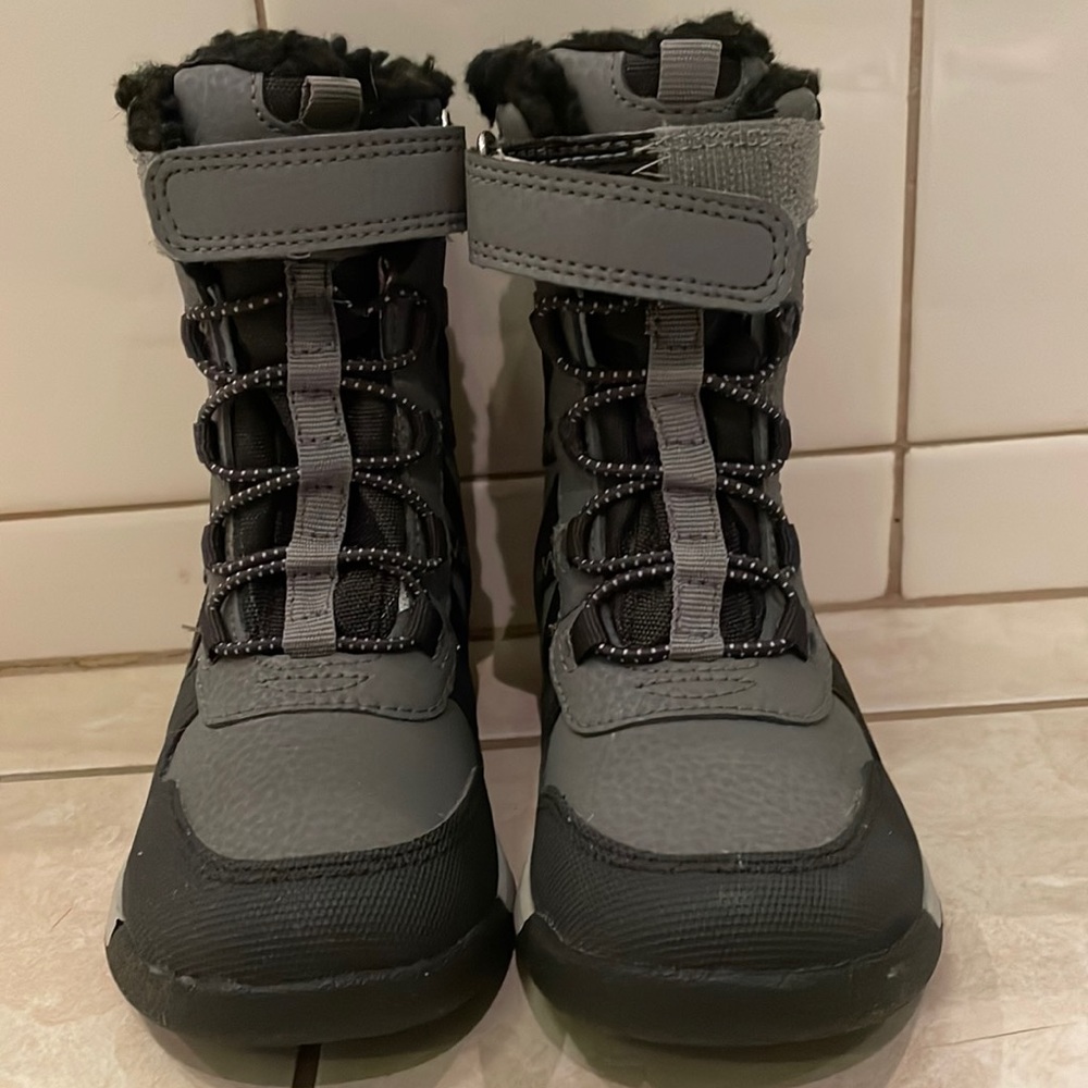 Gray Merrell Waterproof snow boots